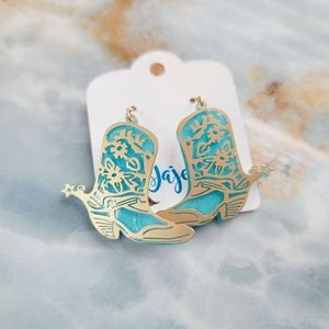 Cowboy Boots acrylic Earrings